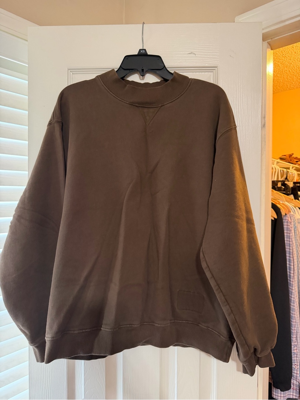 Daily Drills Vintage Mock Neck Sweatshirt